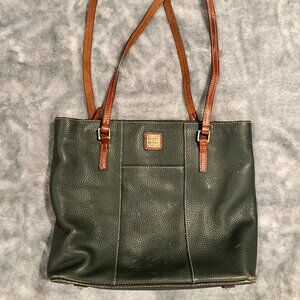 Dooney & Bourke Pebble Collection Small Lexington Leather Shopper Tote Bag